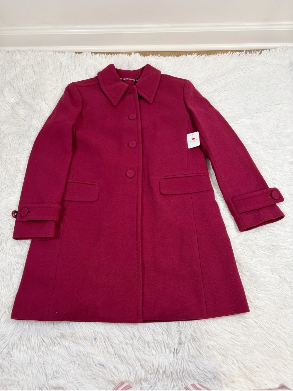 J Crew Women’s size 4 Salon coat in Italian double-cloth wool blend pea‎ coat